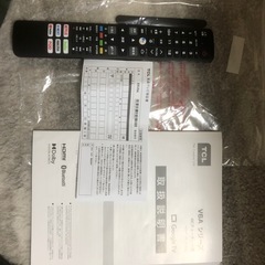 ２０２４年製TCL55型スマートテレビ　　　　の画像