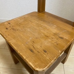 木製チェア⭐︎無料でお譲りの画像