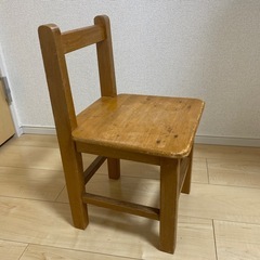 木製チェア⭐︎無料でお譲りの画像