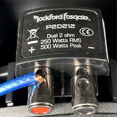 ロックフォード　ウーファー　P2D212の画像