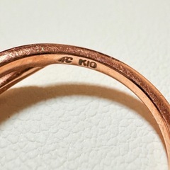 4°C K10 ダイヤ リングの画像
