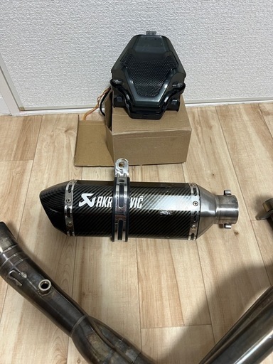 MT-07　カーボンファイバー マフラーエンド MT-07 カーボンファイバー マフラーエンド