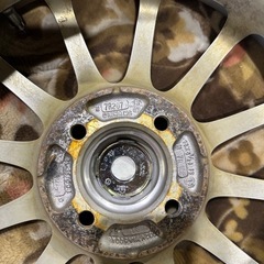 15インチホイールセットHankookタイヤ付きの画像