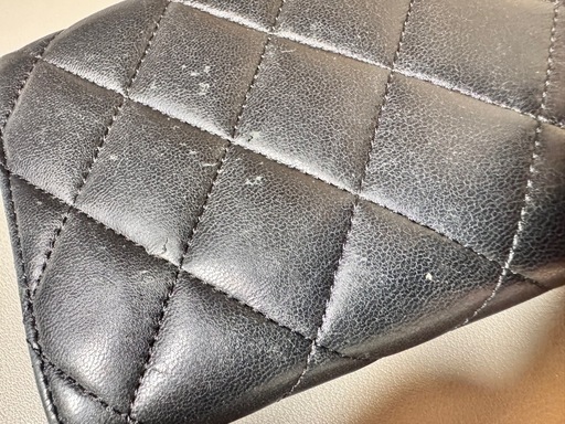 CHANEL マトラッセ 長財布 ラムスキン シャネル
