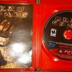 ps3　ゲームソフト　 デッドスペース　セット　DEADSPACE　ホラーゲームの画像