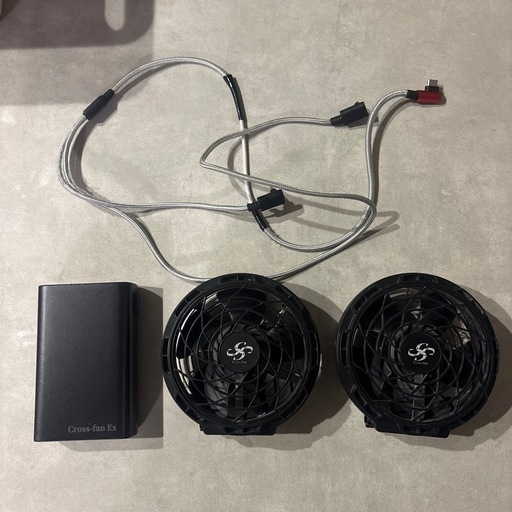 クロスファン冷却プレート空調ユニット