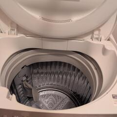 穴無し洗濯槽全自動車洗濯機の画像