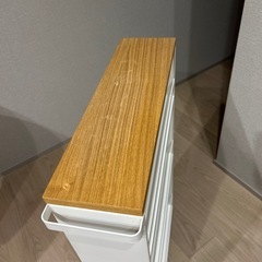 山崎実業　タワー　ハンドル付きスリムワゴンの画像