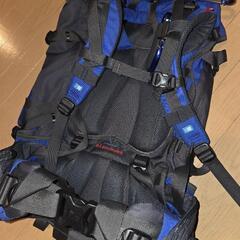 バックパック　青の画像