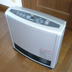 3. 【中古】リンナイ ガスストーブ RC-H4001E-1 2008年11月製造 シルバー 都市ガス用の画像