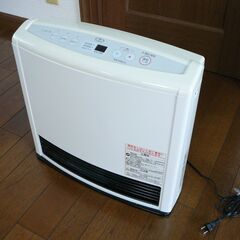 4. 【中古】リンナイ ガスストーブ RC-H4001E-1 2008年11月製造 白色 都市ガス用の画像