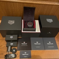 Tag Heuer connected タグホイヤーコネクテッドE3 ブラックチタンモデルの画像