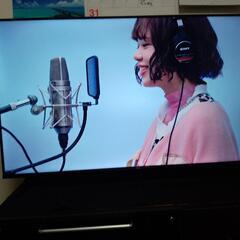 大型4kダブルチューナーTVの画像
