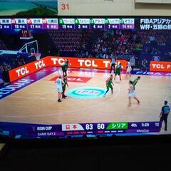 大型4kダブルチューナーTVの画像