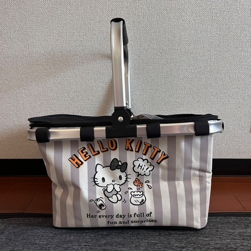 ハローキティ 保冷バッグ ひんやりバスケット サンリオ (nahagon
