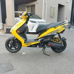 シグナスX　3型　フロント爆光カスタム　希少イエローの画像