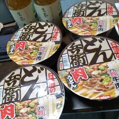 　　生茶　どん兵衛肉うどん　新品