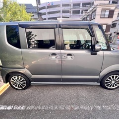 車検長い‼️ N-BOXカスタム　スライドドア　ターボ　軽自動車　軽バンの画像