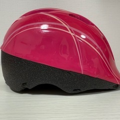 子供用ヘルメット　46〜53センチ　ピンク
の画像