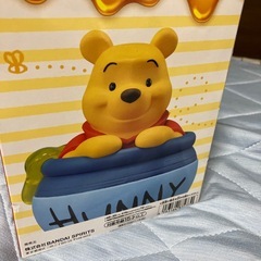 くまのプーさん　おおきなソフビの画像
