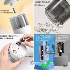 電動鉛筆削り器の画像