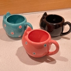 猫マグカップの画像