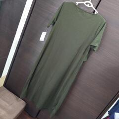夏　マタニティ半袖ロングワンピースの画像