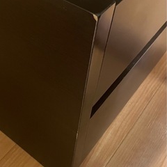 引き出し収納付きシングルベッド Ｎスクエア2 Ａ－ＣＤＲキャビネットタイプ照明付の画像