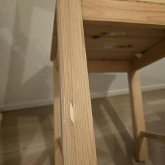 ikeaの木製チェアの画像