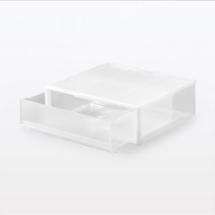 [無印良品] ポリプロピレン収納ケースワイド小×3個(バラ可能)　の画像