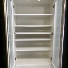 ニトリ ダイニングボード キッチンボード 食器棚 アルミナ2 70DBの画像