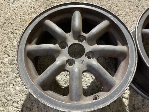 当時モノBR ブラックレーシング 14×6J 4H 100PCD+40 4本 希少品
