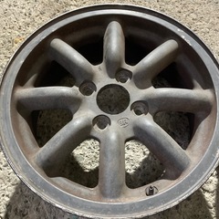 当時モノBR ブラックレーシング 14×6J 4H 100PCD+40 4本 希少品 ロードスター軽自動車 引っ張り コンパクトカーなどにもの画像
