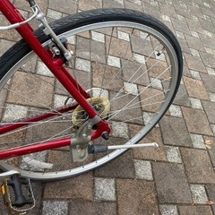 WEEKEND BIKE 赤の画像