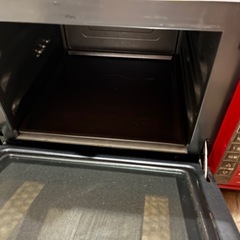 日立22L 過熱水蒸気オーブンレンジ ヘルシーシェフ レッド MRO-S7Z-R 2021年製の画像