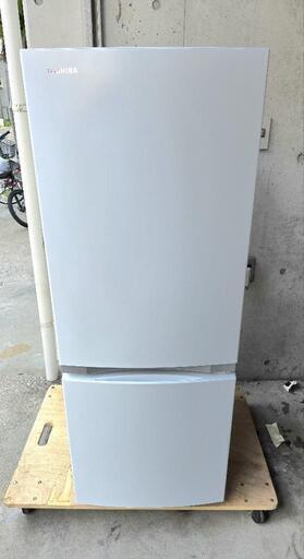 2020年製　美品　TOSHIBA 冷凍冷蔵庫　GR-R15BS (W) TOSHIBA 東芝 GR-R15BS 153L 2ドア ノンフロン冷凍冷蔵庫 2020年
