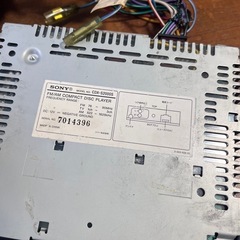 sonyカーオーディオの画像