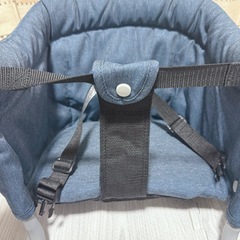 AiAiBear テーブルチェア　ブルー　デニムの画像