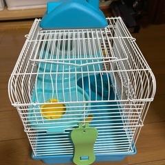 ハムスターゲージ お家 給水器 餌入れセットの画像
