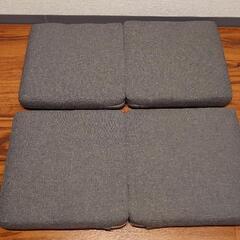 セルタン(Cellutane) クッション デニム調アッシュグレー フロア 3WAY 折り畳める 日本製 A1110a-606GRY 中
の画像