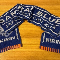 JFA　タオルマフラー×2 ＆ FRANCE98 メッシュバッグの画像