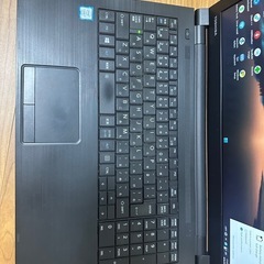 東芝AZ55/GB15.6型フルHD Core i7 世代8、SSD256GB,メモリ16GBの画像