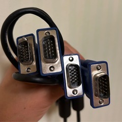 ジャンク品　コード類等の画像