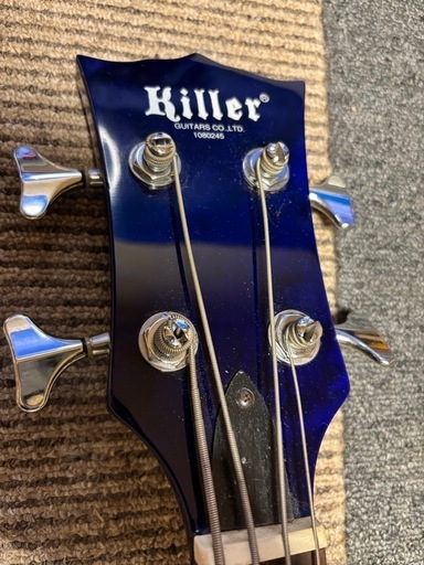 killer キラー ベース レスポール 無名メーカーギターレスポール付8月10日取引限定値引きします25000円 killer キラー ベース レスポール 無名メーカーギターレスポール付8月