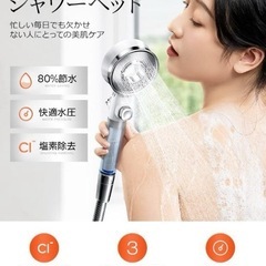 新品　省エネ　節水　シャワーヘッドの画像