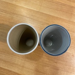 陶器カップ ペアセット モダン和食器 コップ　ビールカップの画像
