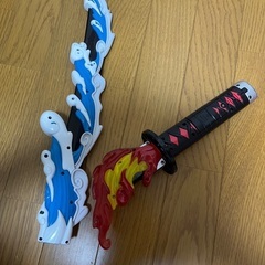 鬼滅の刃 DX日輪刀 竈門丹次郎 ヒノカミ神楽モードの画像