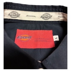 Dickies ドット切替シャツ L ストリート モード系 美品の画像