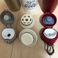 中古　ステンレスボトル3個セットの画像