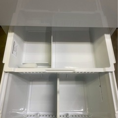 ヤマダデンキ 冷蔵庫 YRZ-F36K 358L 2022年製 3ドア 右開きの画像